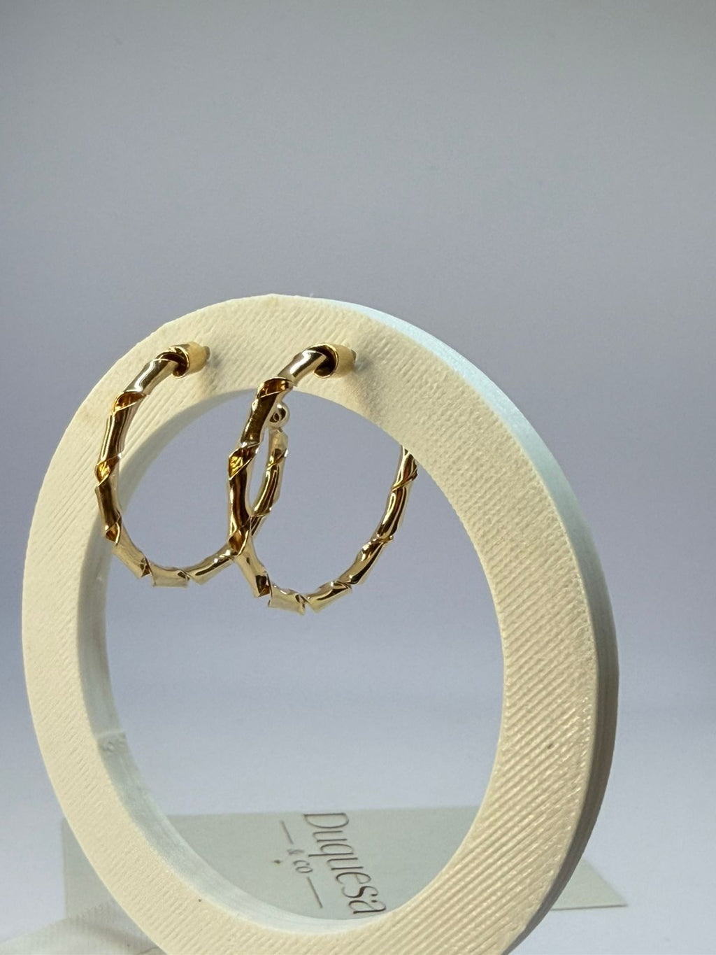 Argola Textura Imperial
